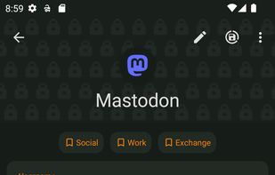 KeePassDX screenshot 2