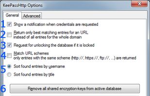 KeePassHttp screenshot 1