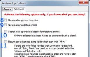 KeePassHttp screenshot 2