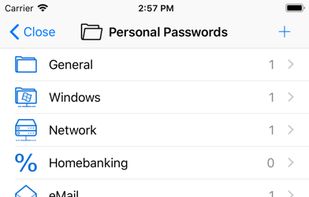 KeePassium screenshot 1