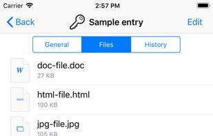 KeePassium screenshot 3