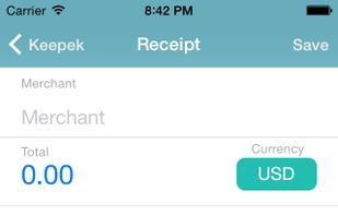 Record receipts on the go.