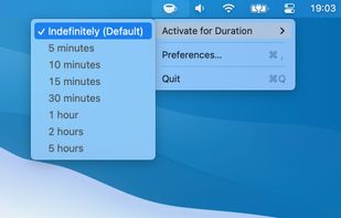 KeepingYouAwake screenshot 1