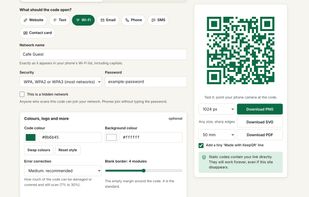 KeepQR screenshot 2