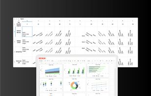 Rotated Texts and Charts
