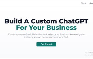 Build A Custom ChatGPT
For Your Business