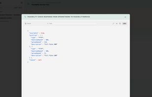 Actual interactions are captured and displayed in the report.