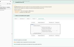 Beautiful reports with interactive sequence diagram.
