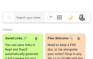 Kept Notes screenshot 1