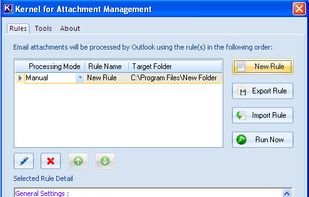 Kernel for Attachment Management screenshot 2