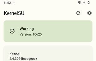 KernelSU screenshot 1
