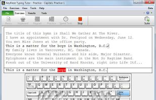 KeyBlaze Typing Tutor Software screenshot 2