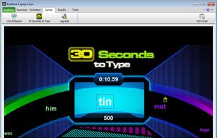 KeyBlaze Typing Tutor Software screenshot 1
