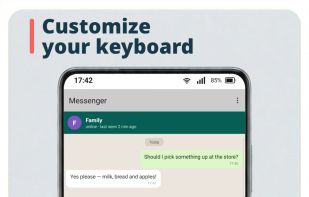 Customize your keyboars
