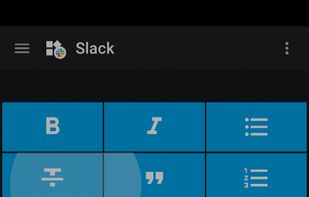 Layout for Slack