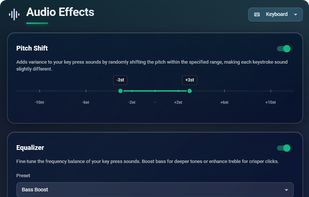Keyboard Sounds Pro screenshot 3