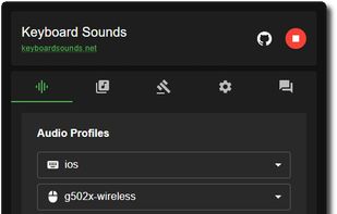 Keyboard Sounds screenshot 1