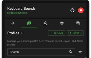 Keyboard Sounds screenshot 3