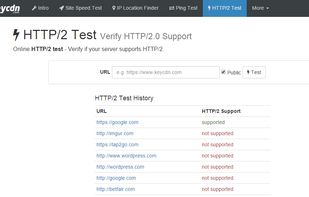 HTTP/2 Support Test