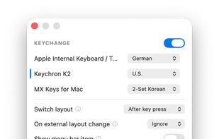 Keychange screenshot 2