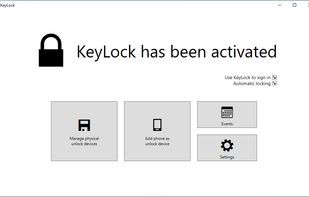 KeyLock screenshot 1