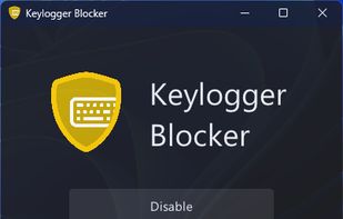 KeyloggerBlocker screenshot 1