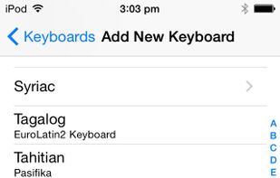 Choosing Languages in iOS