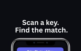 Identify a key by comparing it with saved keys.
