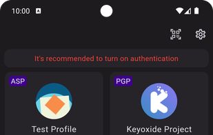 Keyoxide screenshot 3