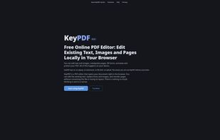 Welcoming page
