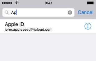 Keyring screenshot 2