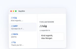 KeySim screenshot 3