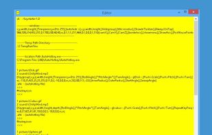 editor of keystarter 1.0