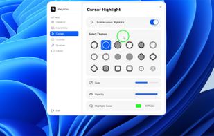 Keystro screenshot 2