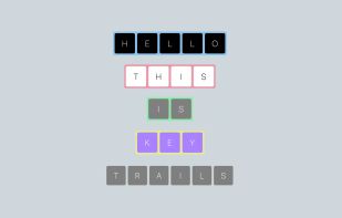 KeyTrails screenshot 1