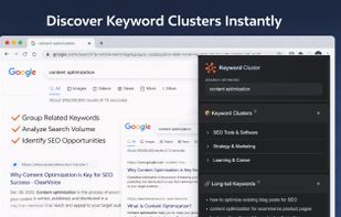 keyword clustering tool