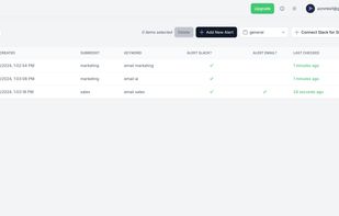 Keyword Notifier screenshot 1