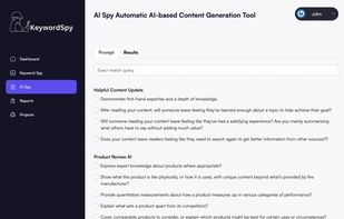 KeywordSpy screenshot 1