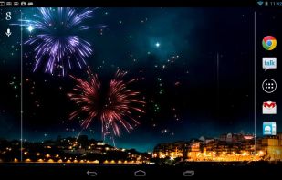 KF Fireworks Live Wallpaper screenshot 2