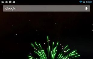 KF Fireworks Live Wallpaper screenshot 1