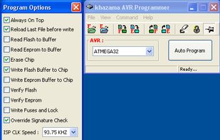 Khazama AVR Programmer screenshot 1