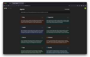 create your own agents