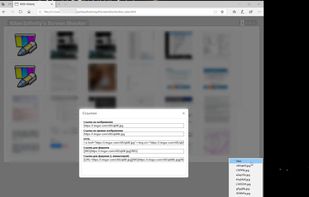 List uploaded screenshoots