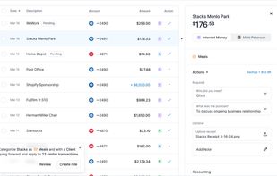 Kick Bookkeeping screenshot 1