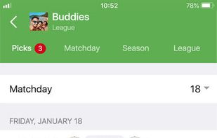 Kickoff - Football prediction screenshot 2