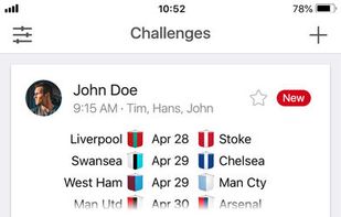 Kickoff - Football prediction screenshot 1