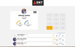Attendance Check In Screen