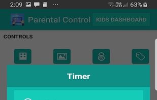 Kids Dashboard screenshot 1