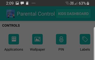 Kids Dashboard screenshot 2