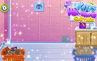 Kids Washing Clothes screenshot 1
